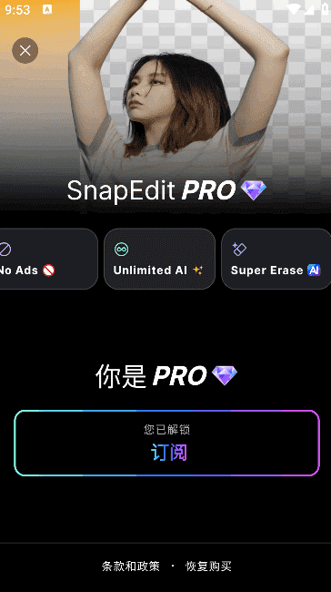 SnapEdit安卓版(AI抠图软件手机版) v7.0.0 修改版