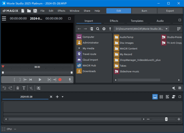 MAGIX Movie Studio 2025(视频编辑软件) v24.0.1.206