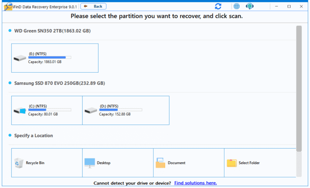 iFind Data Recovery(数据恢复软件) v9.6.2.0 便携版