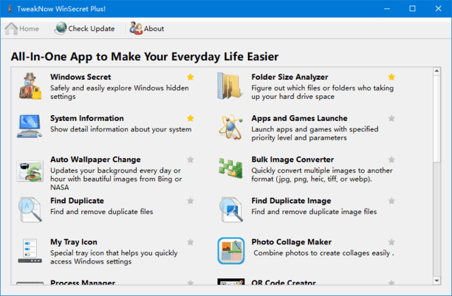 TweakNow WinSecret Plus!(系统优化软件) v5.6.4 便携版